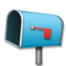 Open Mailbox With Lowered Flag emoji on LG